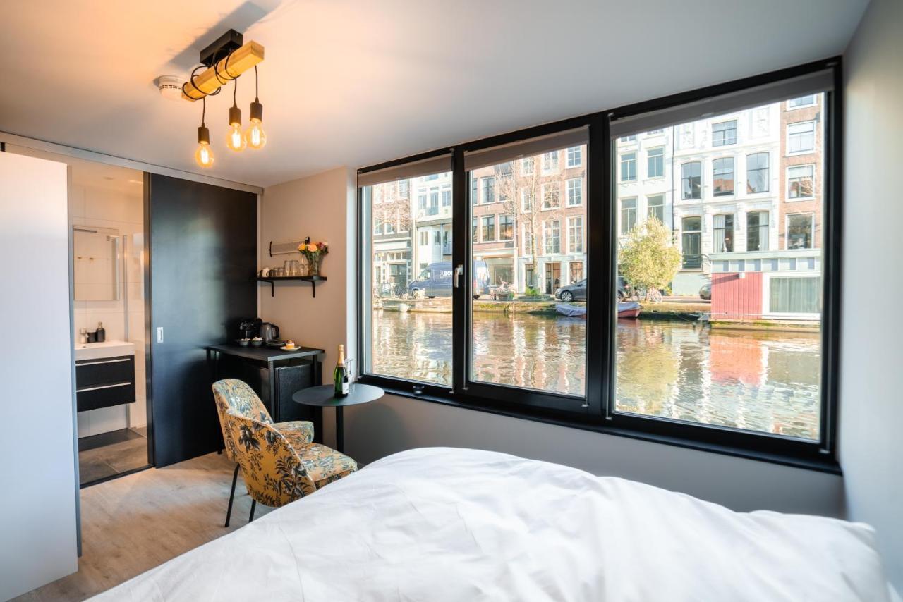 2 Houseboat Suites Amsterdam Prinsengracht Amesterdão Exterior foto